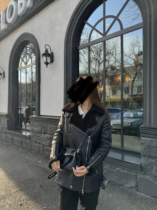 Дубленка bershka куртка пальто