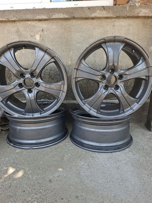 Vând set jante 5×112 R18