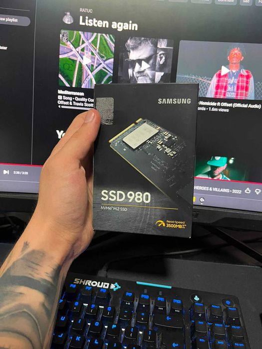Solid State Drive (SSD) Samsung 980 500GB, NVMe, M.2.