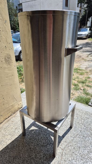 Нов съд 100 литра от неръждаема стомана