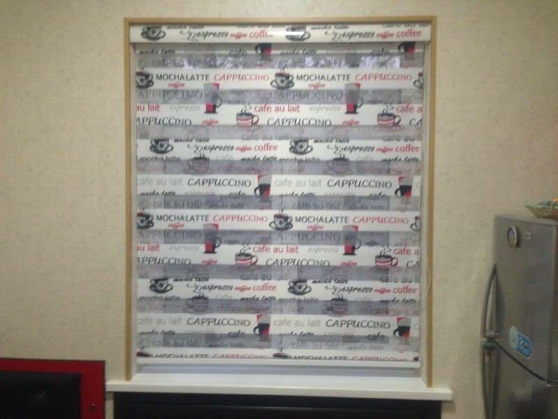 Foto jaluzi kombo жалюзи вертикални и гаризантални