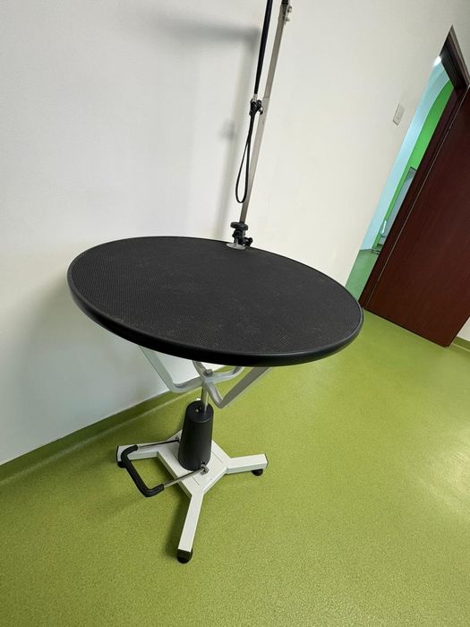 Masa hidraulica rotunda pentru cosmetica veterinara!