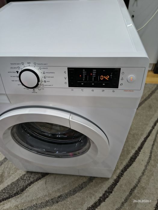 Пералня горение много