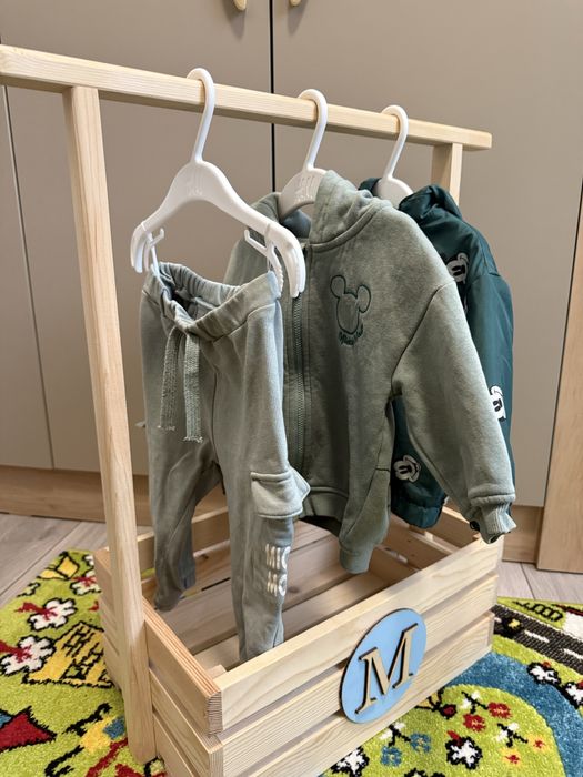 Лот, комплект, панталон, суитшърт с цип, яке, HM, 74, момче