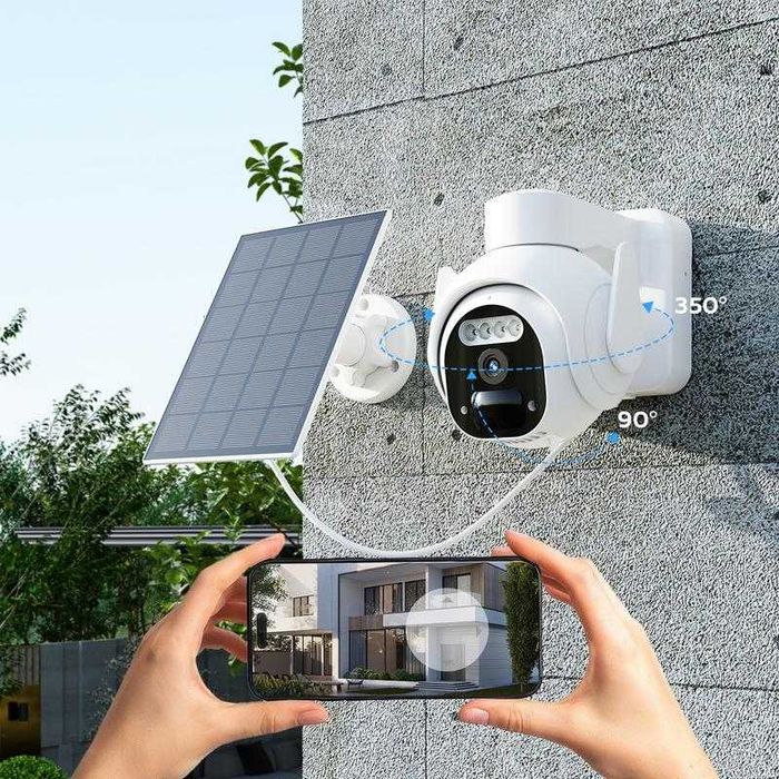 Camera solara LSC, wifi, rotativa, IP65, PTZ