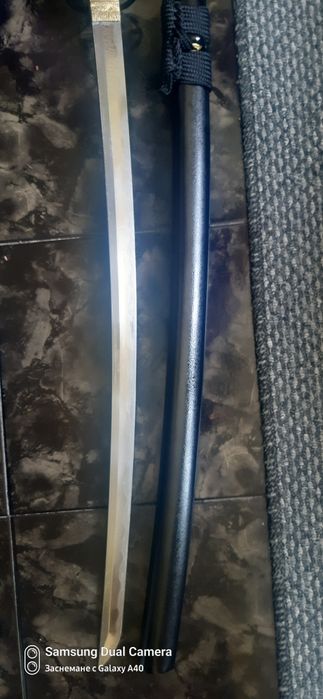 Katana 1095 стомана Rurouni Kenshin,истински хамон