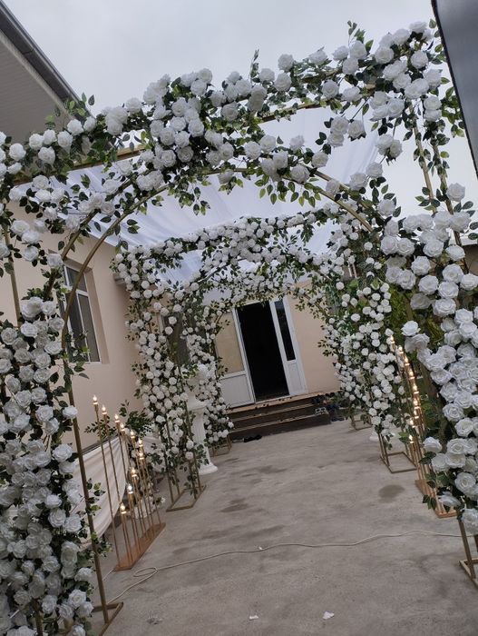 Оформление свадеб и других мероприятий. Тойларни безатиш ишлари.