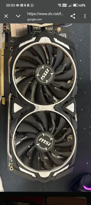 Vand placa video NVIDIA GeForce GTX 1060 3 gb v ram