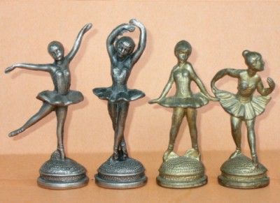Метални фигурки Балерини и други метални фигурки войници Kinder Киндер