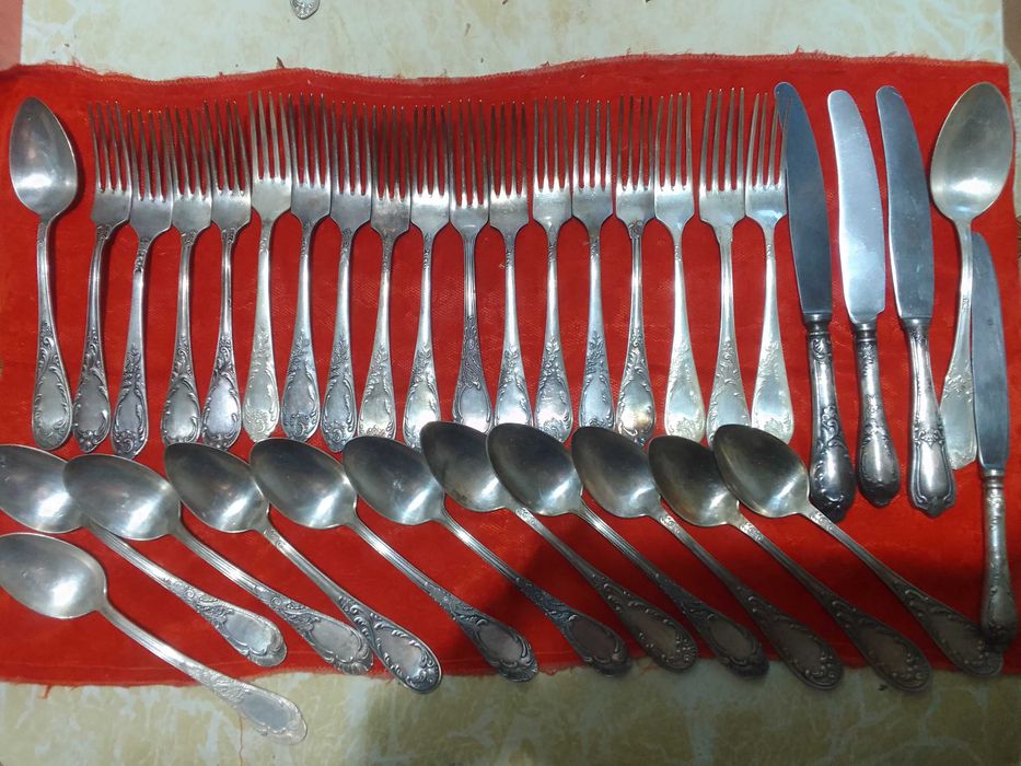 Мельхиоровая посуда