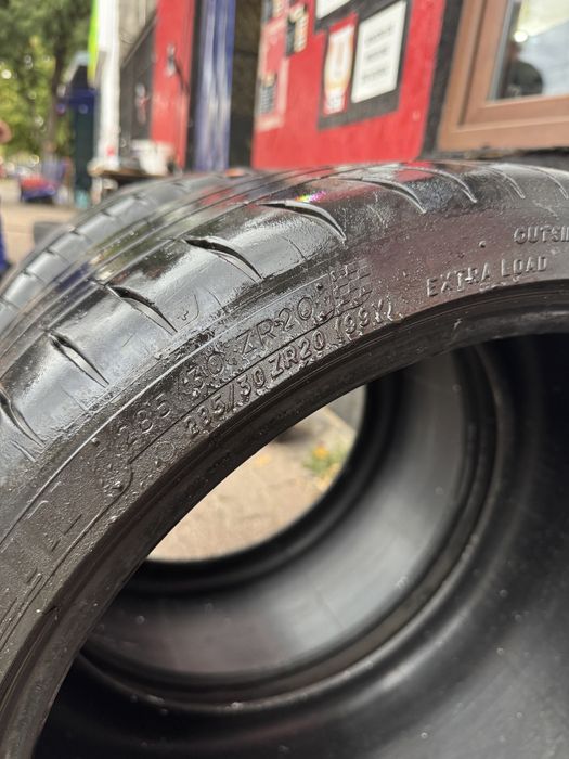 Vând 2 cauciucuri Michelin pilot sport 4s 285 30 20 dot 2023