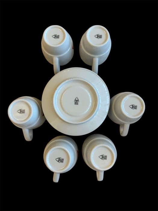 Set Cești Porțelan Delta Cafés SPAL, Costa Verde Made in Portugal -Noi