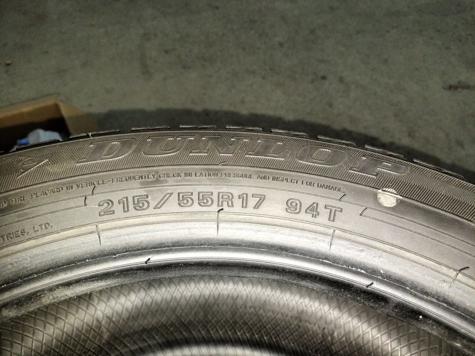 Комплект шин данлоп