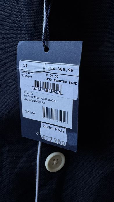 Ново мъжко сако Gant размер L