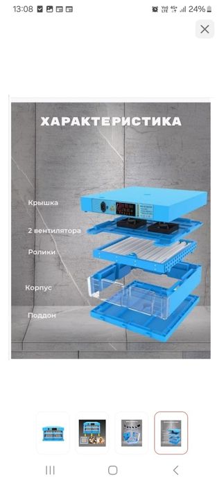 Инкубатор для яиц Умница
