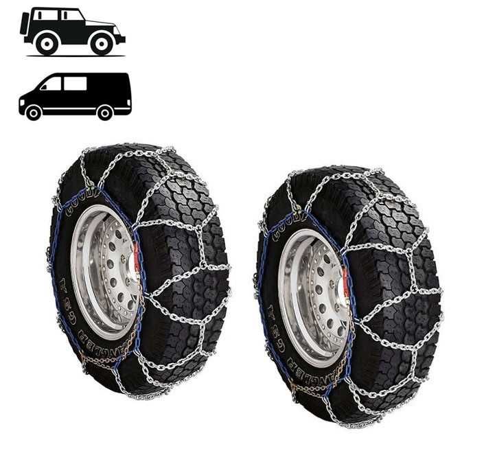 Вериги за сняг за джипове и бусове - Меча стъпка -KB250-2бр. - 0823