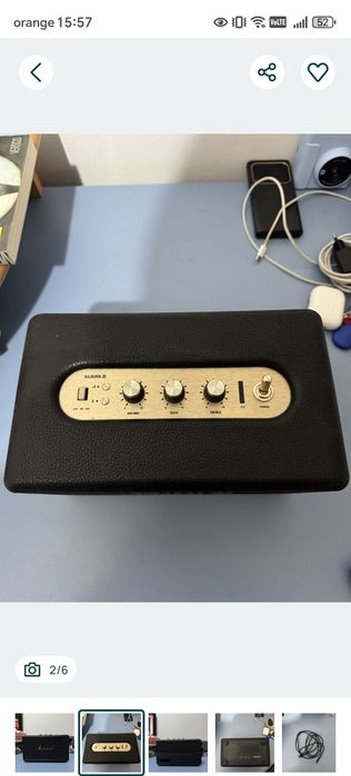 Boxa MARSHALL Stanmore III, 80W, Bluetooth, negru, Noua