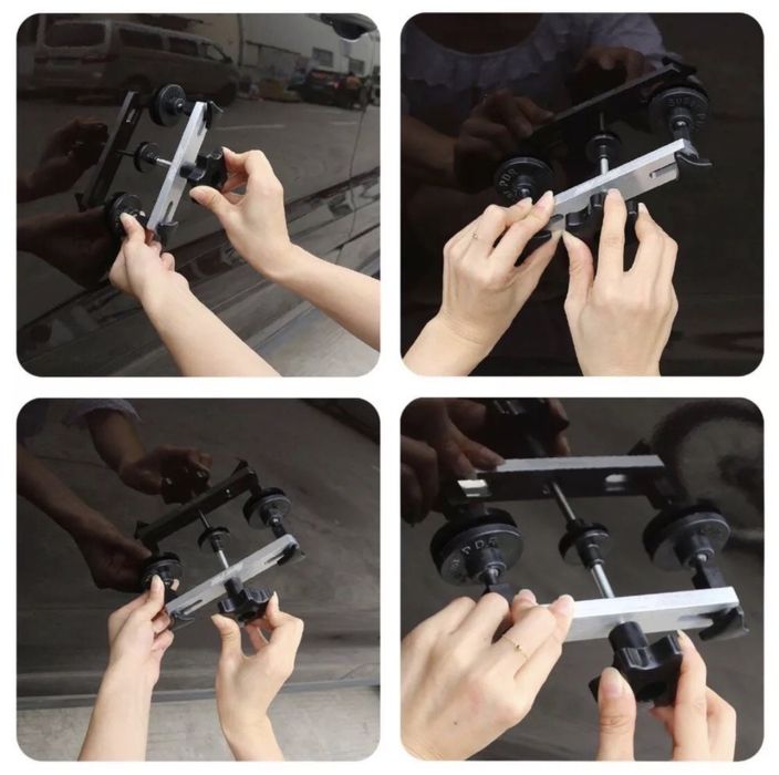 Вдълбнатина вакуум PDR комплект изправяне градушка пдр обратен чук led