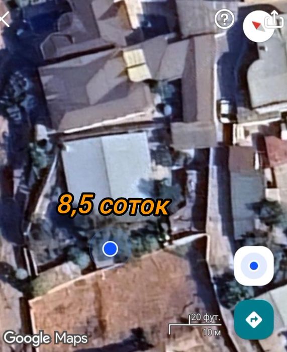 Продается  участок в Яккасарайском возле канала