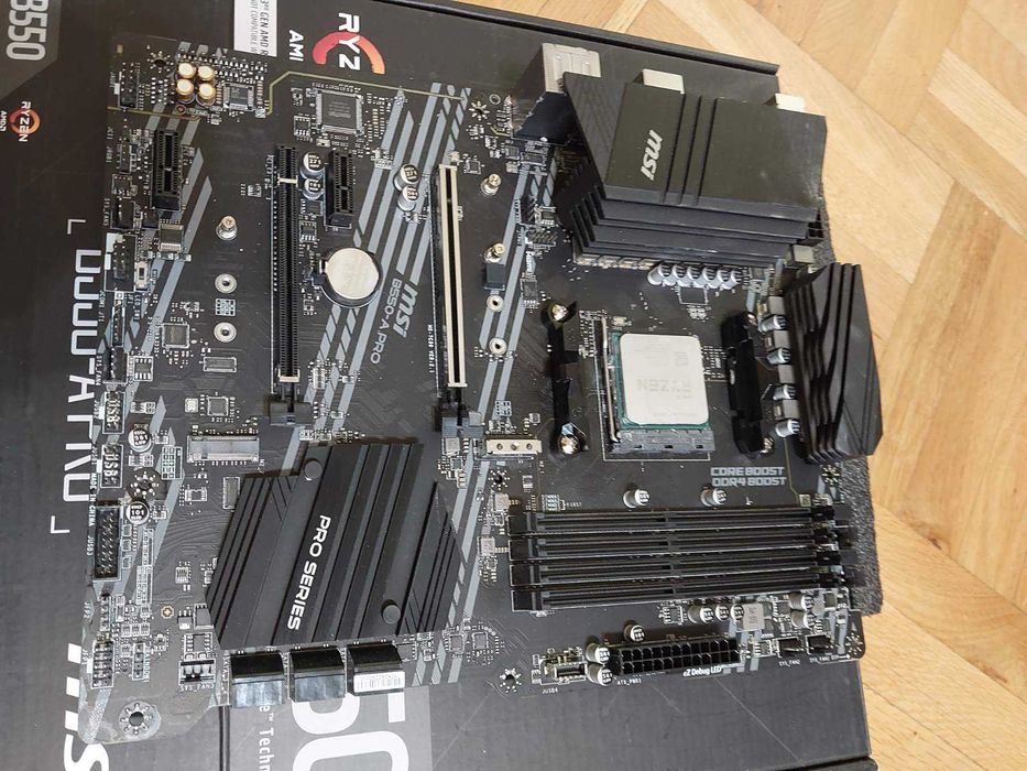 AMD Ryzen 7 5800X + MSI B550-A Pro