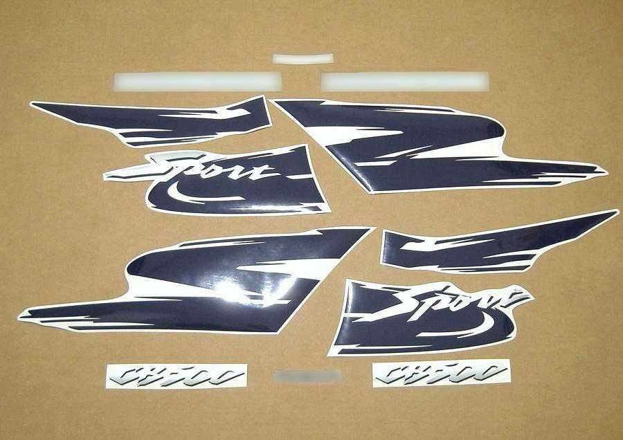 Стикери Honda CBR 500S 1998г-1999г лепенки хонда цбр 500 графики