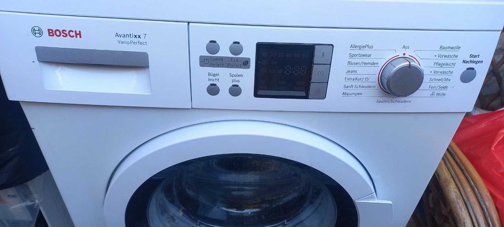 перальна и сушильня   bosch aeg