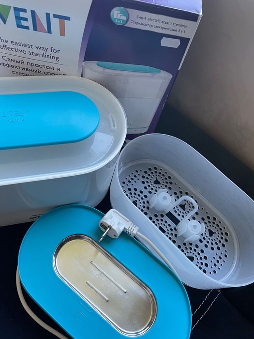 Авент Електрически Парен  Стерилизатор 3 в 1