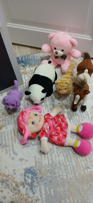 Игрушки мягкая б/у