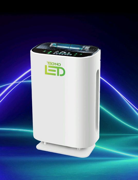 Purificator aer cu filtru Hepa, ioni negativi, filtru carbon, lampa UV