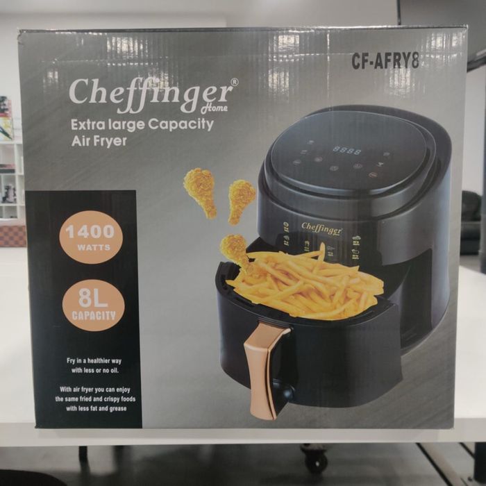 Дигитален въздушен фритюрник Cheffinger Led Air Fryer 1400W - 8L