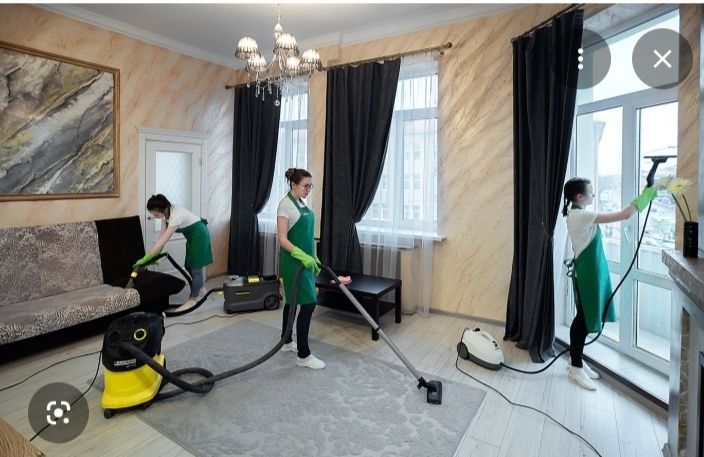 Клининг Астана!Уборка квартир!