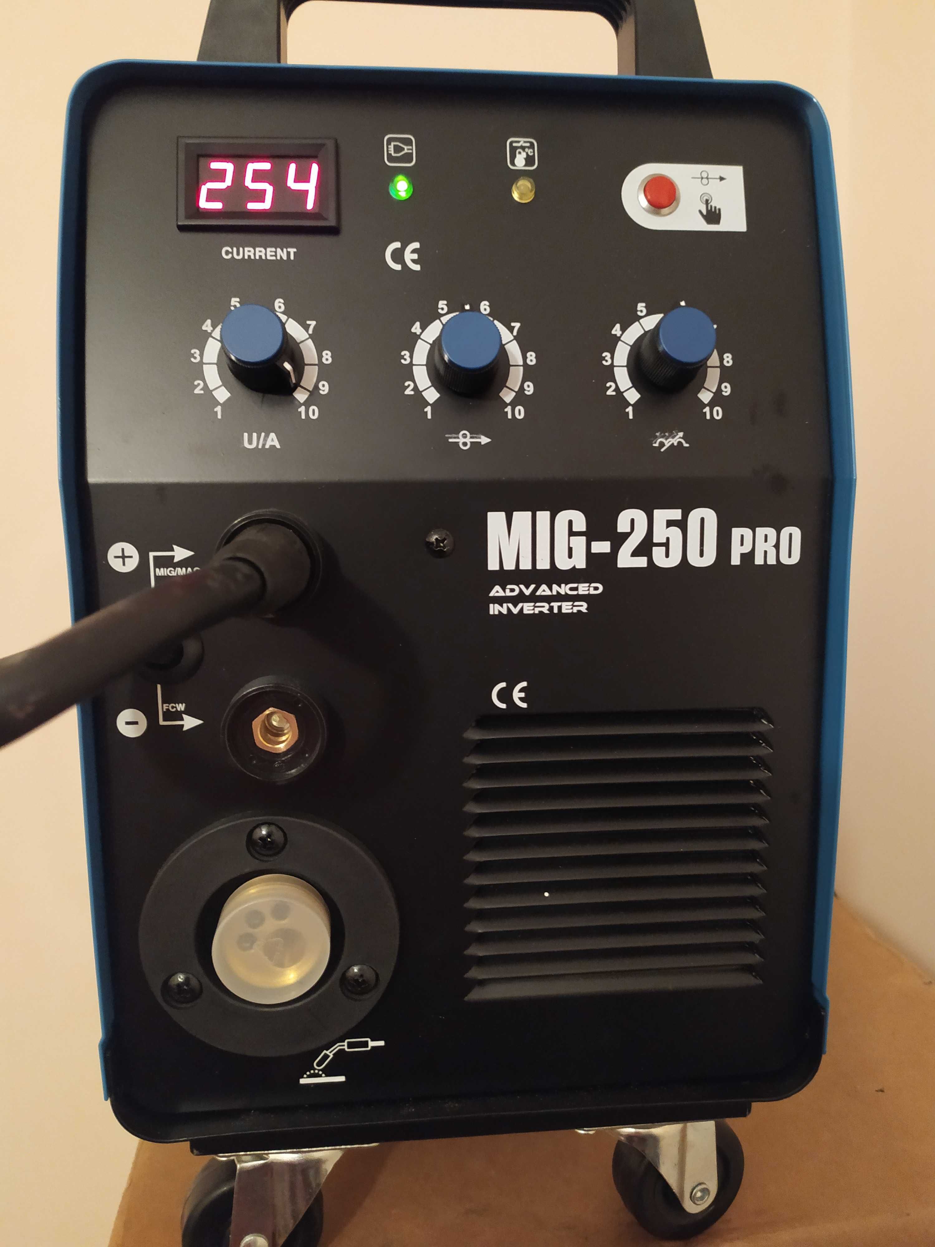 250 MAX PROFESSIONAL Телоподаващо 250А -Телоподаващ апарат -4м шланг гр ...