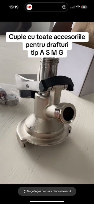 Cuple universale pentru dozatoare noi  tip A M si S