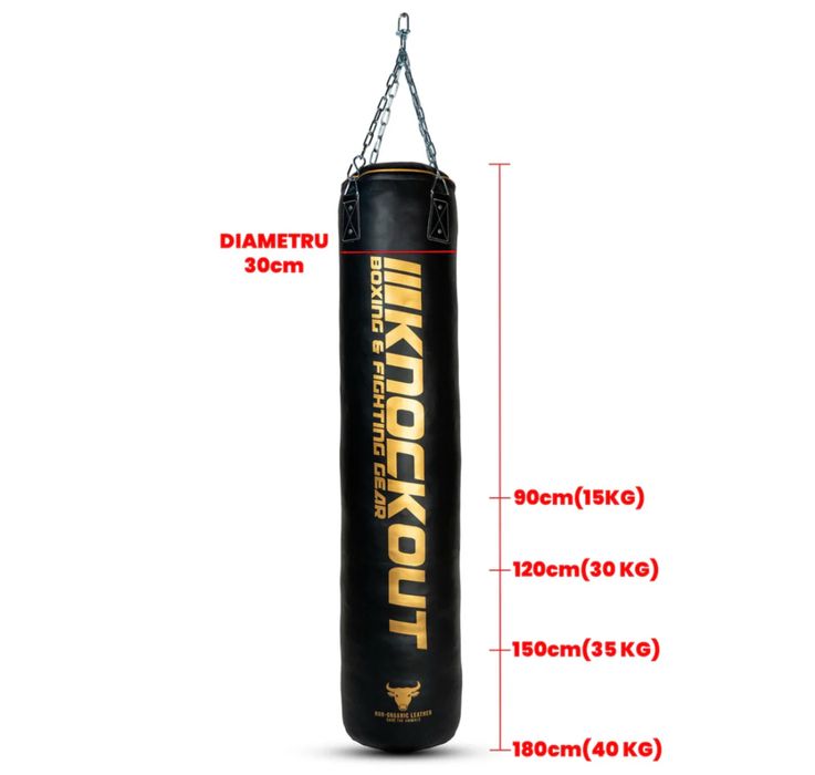 Sac box knockaout 120cm folosit de 2 ori