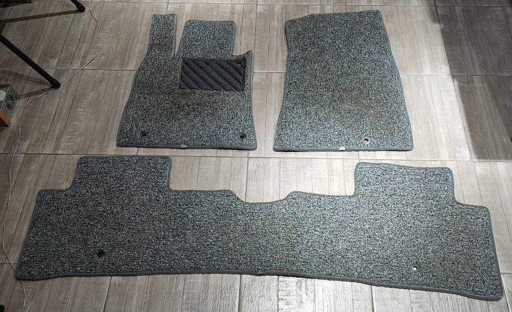 Салонные коврики для Genesis GV70, Корея, серые, б/у