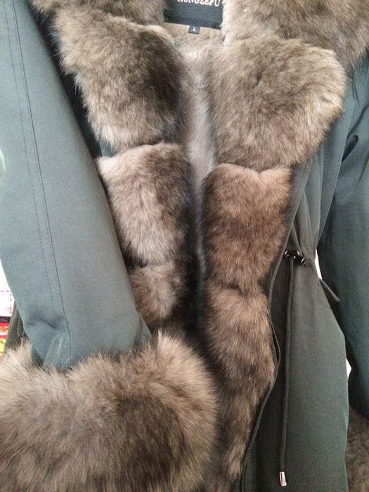 Теплая стильная парка