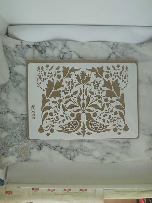 Трафарет пластиковый для росписи