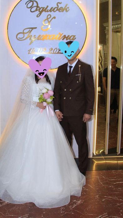 Свадебный платье