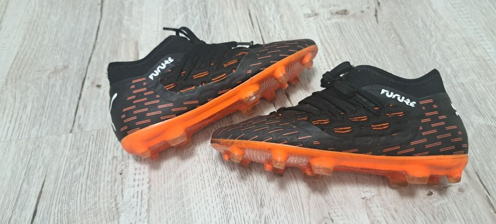 Ghete fotbal junior PUMA Future 6.3 Netfit FG