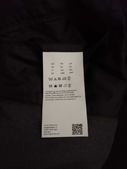 Hugo Boss оригинално мъжко водоустойчиво яке палто р-р XXL (EU 54)