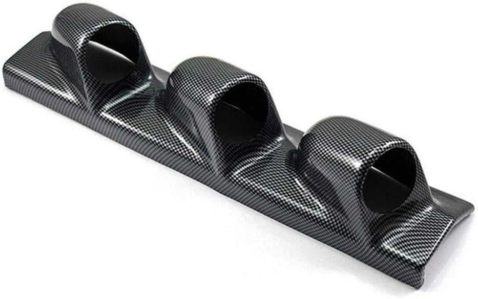 Стойка за 3 измервателни уреди 52мм. за колона - Карбон.