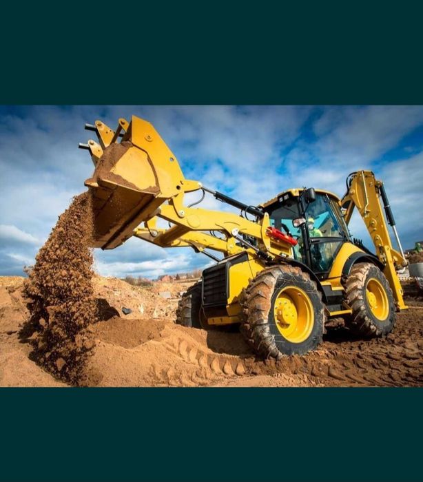 Услуги экскаватора-погрузчика 3в1