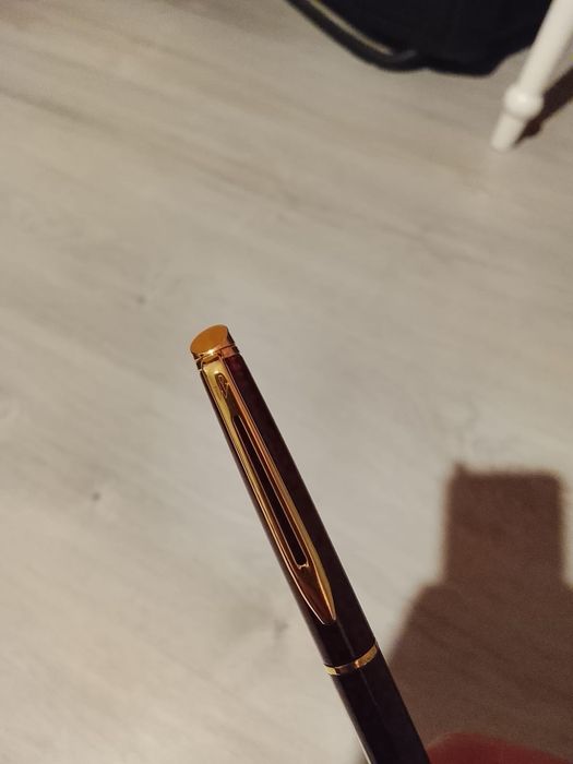 Waterman Hemisphere Red Marble Lacquer