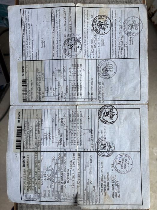 Camion Mercedes Benz 814