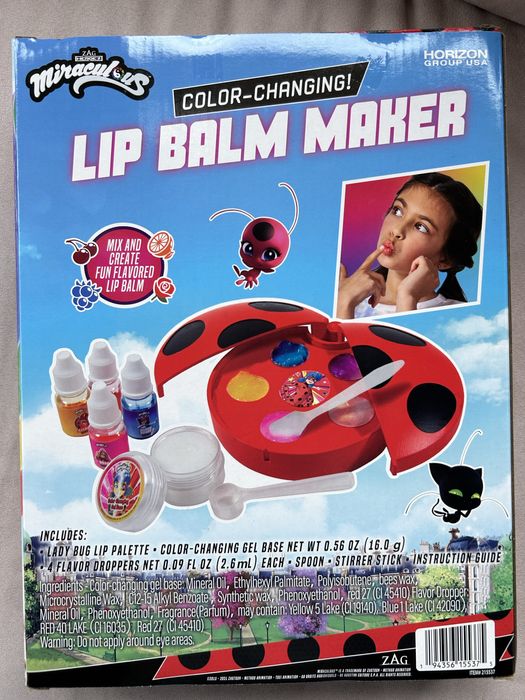 Miraculous Калинката сет за правене на балсам за устни