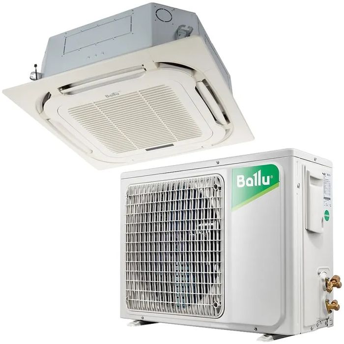 Кассетный кондиционер 36  BALLU Завод MIDEA INVERTER