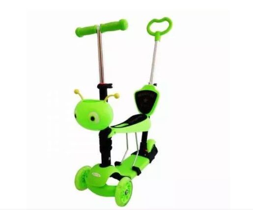 Нова Детска Смарт Тротинетка Скутер 5 в 1 с Родителски Контрол
