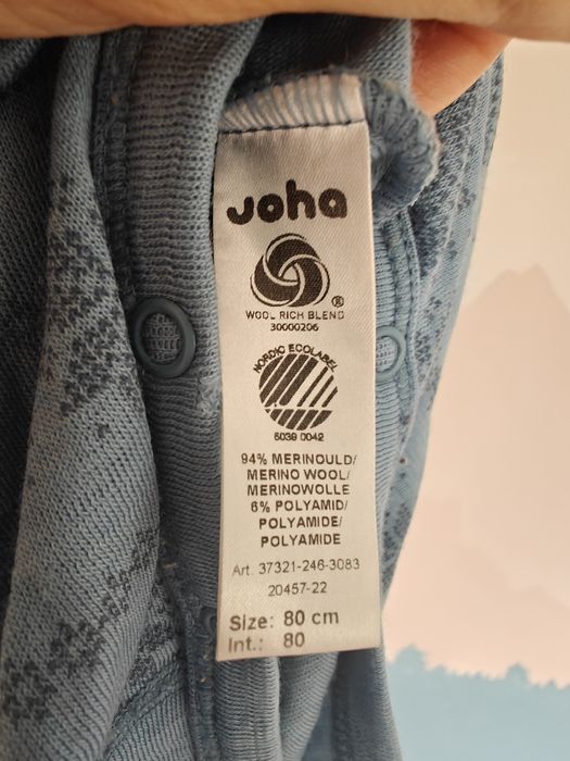 Salopeta Joha lana merinos 80