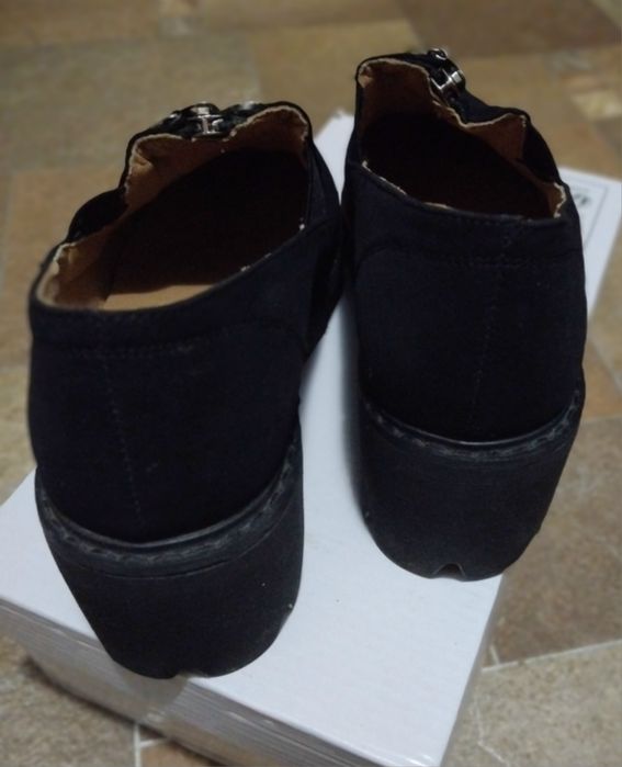 Pantofi catifea nr 35