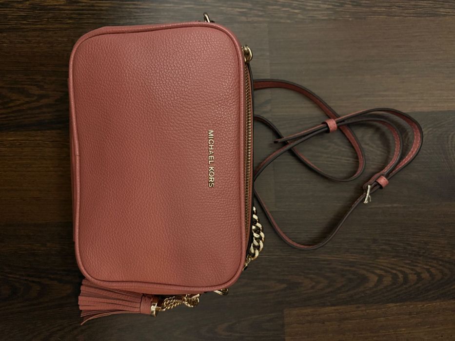 Дамски Чанти естествена кожа Ralph Lauren Michael Kors